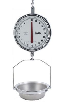 Chatillon IN-060M Instrument Scale 60 lb x 8 oz 