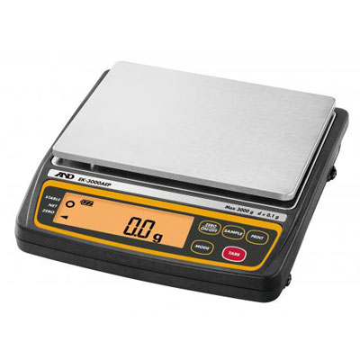 A&D HT-500GD Jewelry Scale Gram Scale Gold Scale 9 Weighing Units AC Adapter 
