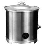 Capping Compound Pot, 12 QT, 10'' x 9'', 220V/50Hz