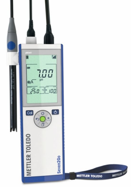 Mettler Toledo S2-Food Kit Seven2Go™ Portable pH Meter ...