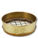 9716 - 200MM Test Sieve, 28000 µm Mesh, Full Height, Brass Frame - Stainless Cloth