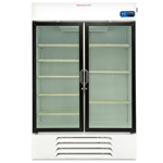 Thermo Scientific TSG49RPGA lab refrigerator, 49 CU FT, 2 Glass doors, White Exterior/Interior