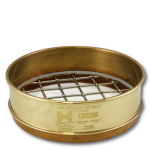 9512 - 200MM Test Sieve, No. 10 Mesh, Full Height, Brass Frame - Stainless Cloth
